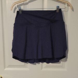 Navy Blue Women's Skort